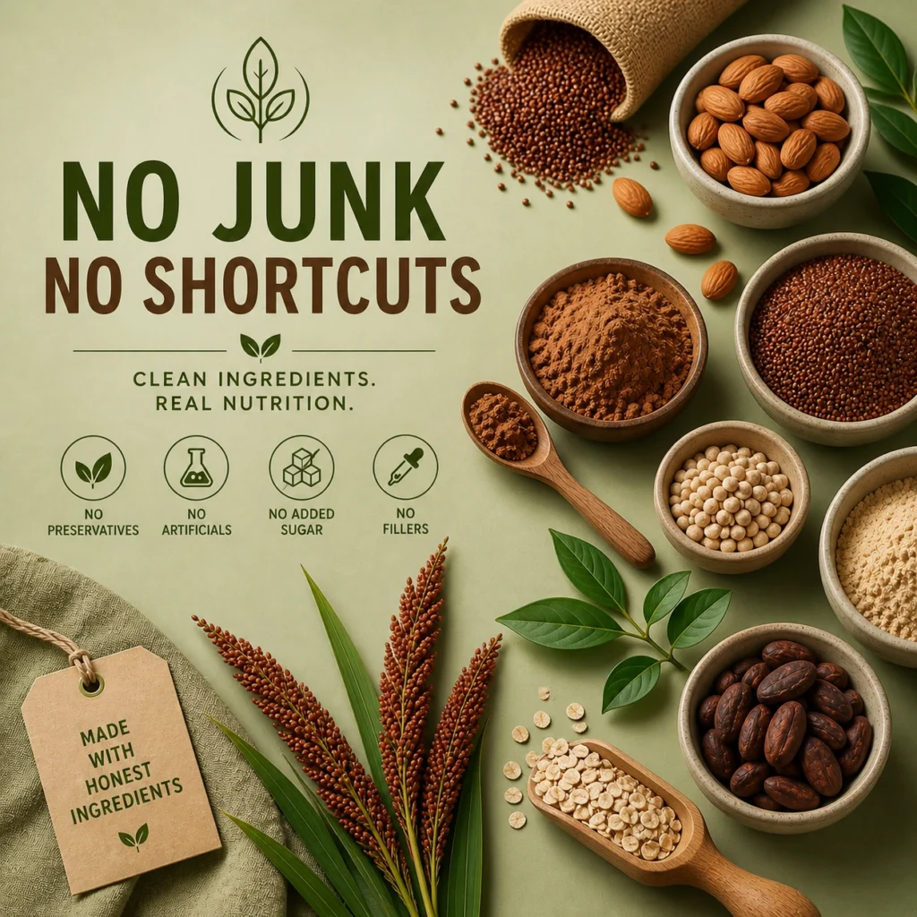 Tasty and healthy ragi mix for daily wellness.