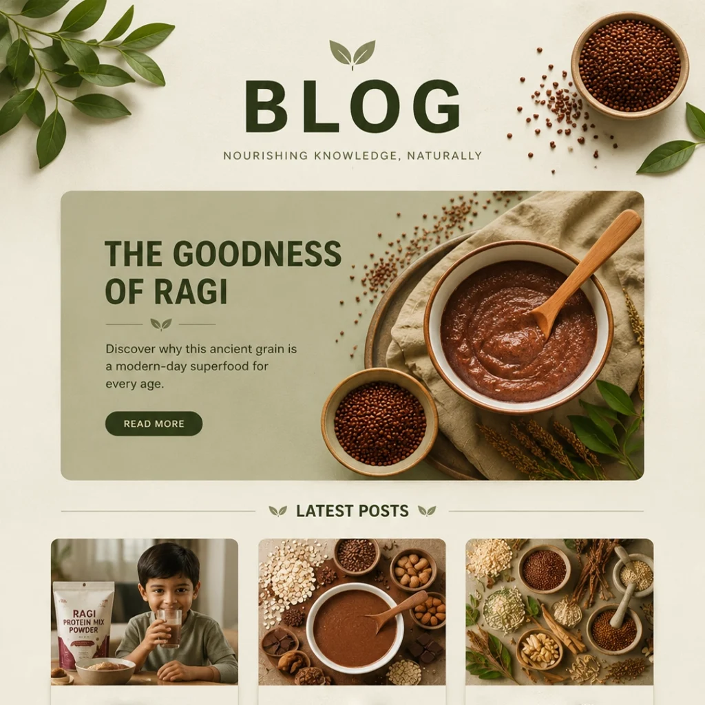 healthy Ragi health mix